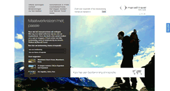 Desktop Screenshot of marvelltravel.nl